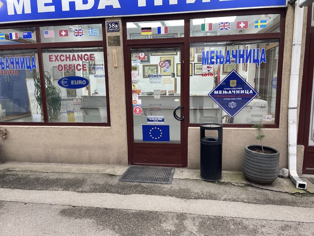 Izlog — ДРУШТВО ЗА ПОСРЕДОВАЊЕ И УСЛУГЕ "CEKIN " ДОО НИШ, Ниш