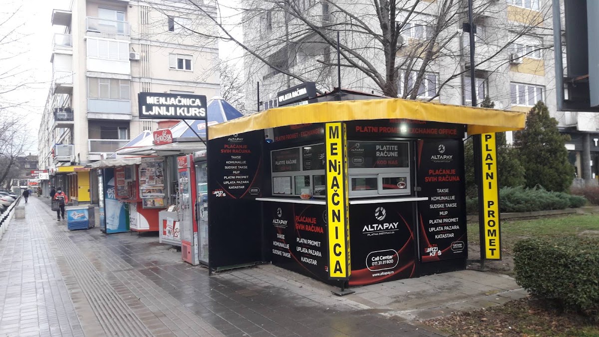 Izlog — ЈЕЛЕНА МИНИЋ ПР МЕЊАЧНИЦА И ФОТОКОПИРАЊЕ "MINIĆ 037" КРУШЕВАЦ, Крушевац