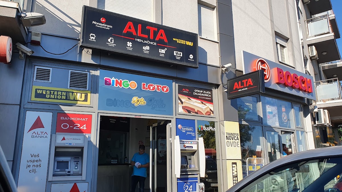 Izlog — "ALTA GROUP" ДОО БЕОГРАД, Београд-Земун