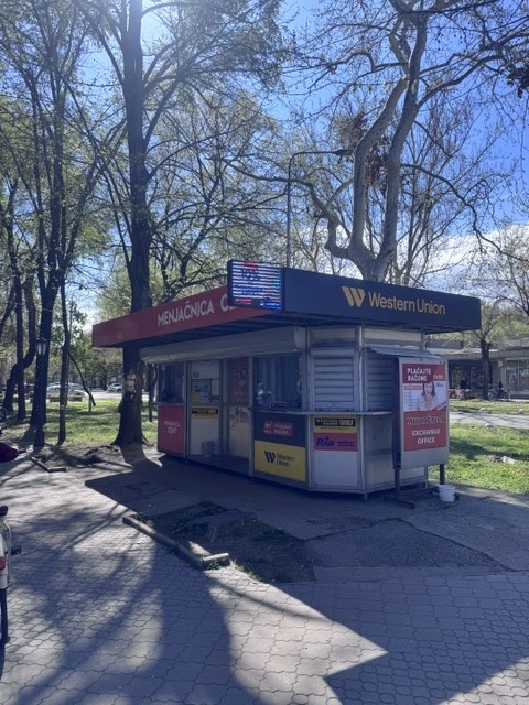 Izlog — "RADNJA ZA MENJAČKE USLUGE", Врбас
